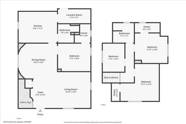 1327 N Howard St, Spokane, WA 99201