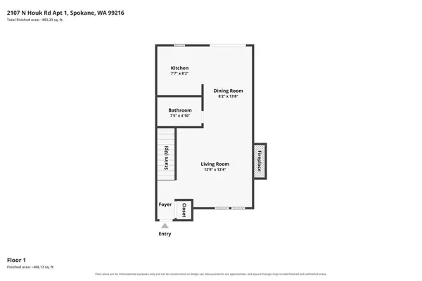 2107 N Houk Rd #Apt #1, Spokane Valley, WA 99216