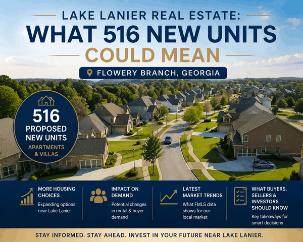 feature image of Lake Lanier Real Estate: What 516 New Units Could Mean