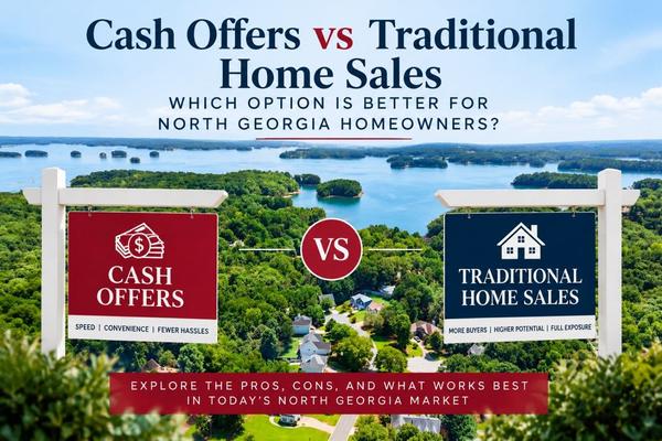 Cash Offers vs Traditional Home Sales: Which Option Is Better for North Georgia Homeowners?