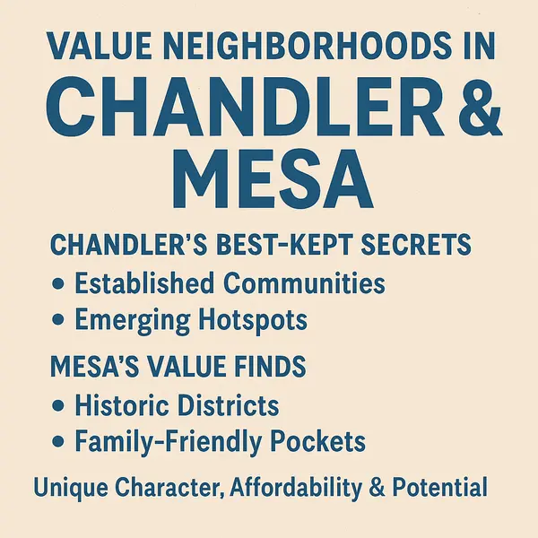 Hidden Gem Neighborhoods in Chandler and Mesa Where You Can Still Find Value,Heath Sullivan
