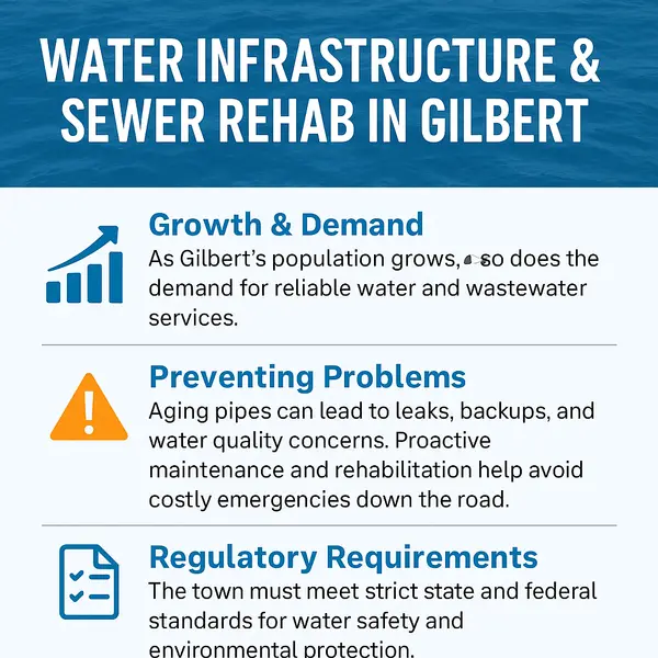 Water Infrastructure & Sewer Rehab in Gilbert: What Homeowners Should Know,Heath Sullivan