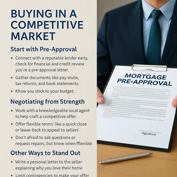 How to Get Pre-Approved and Negotiate from a Strong Position in a Competitive Market,Heath Sullivan