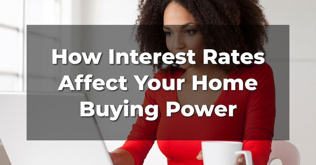 How Interest Rates Affect Your Home Buying Power