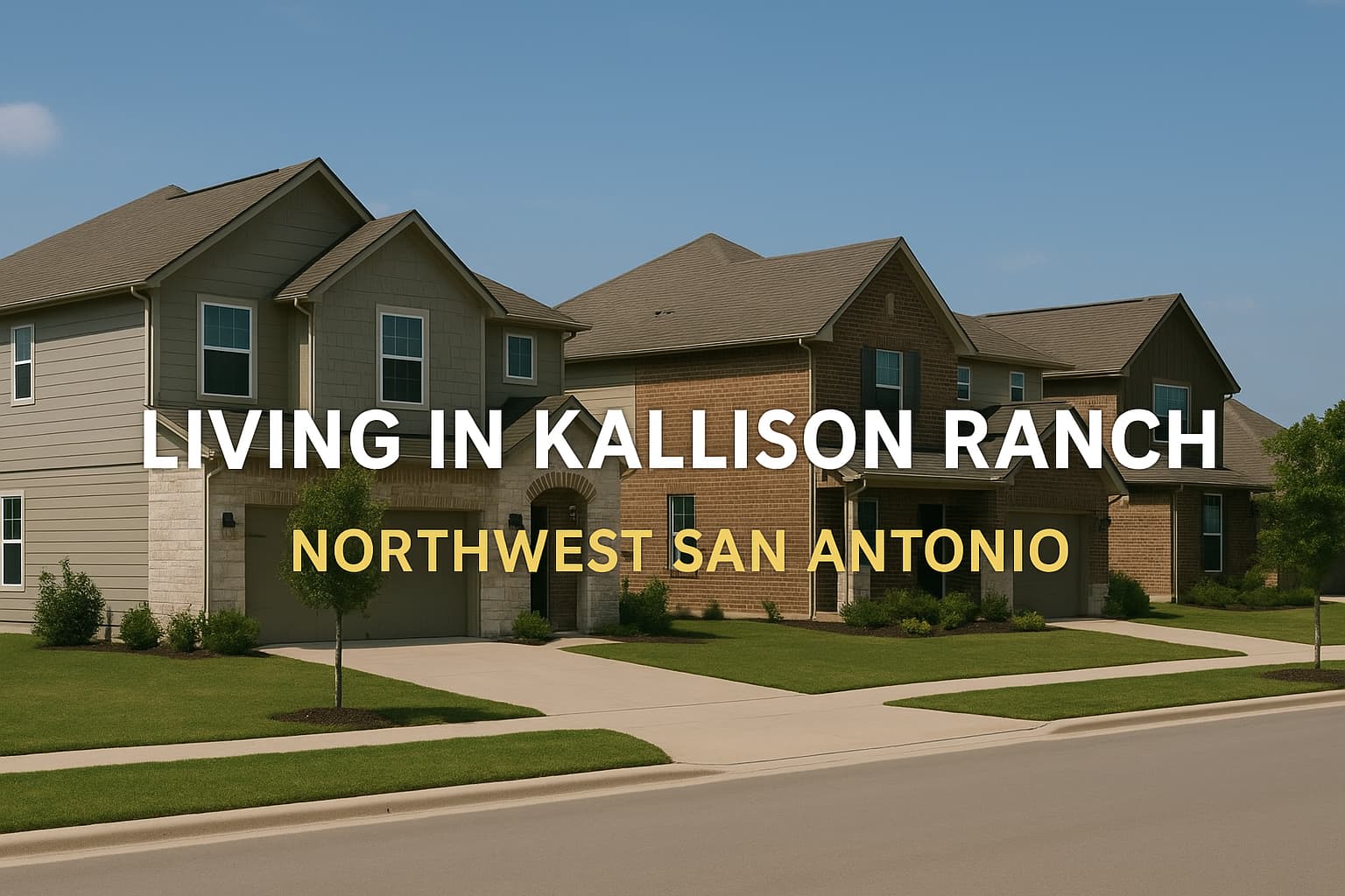 Living in Kallison Ranch: Northwest San Antonio
