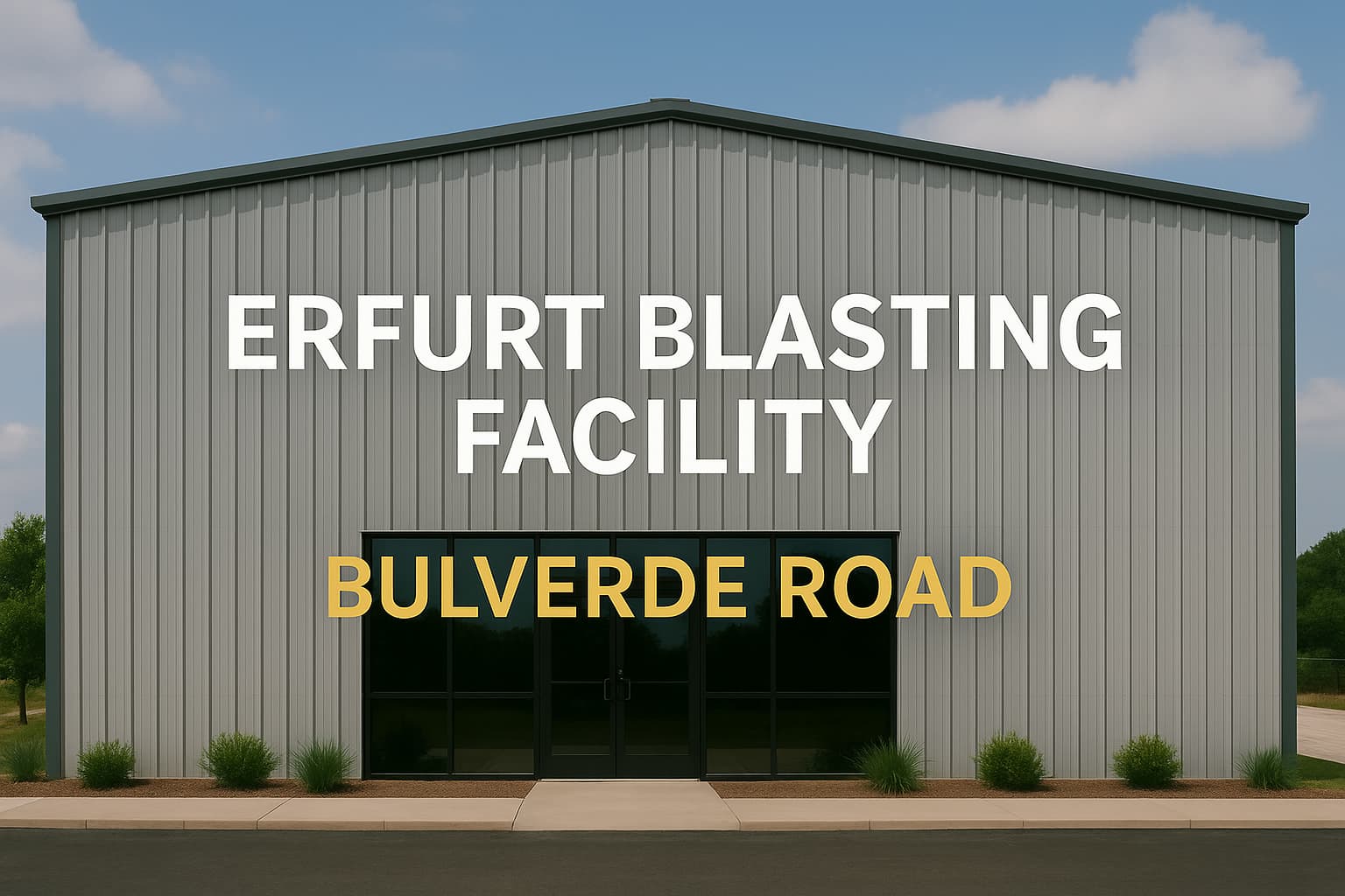 Erfurt Blasting Facility on Bulverde Road