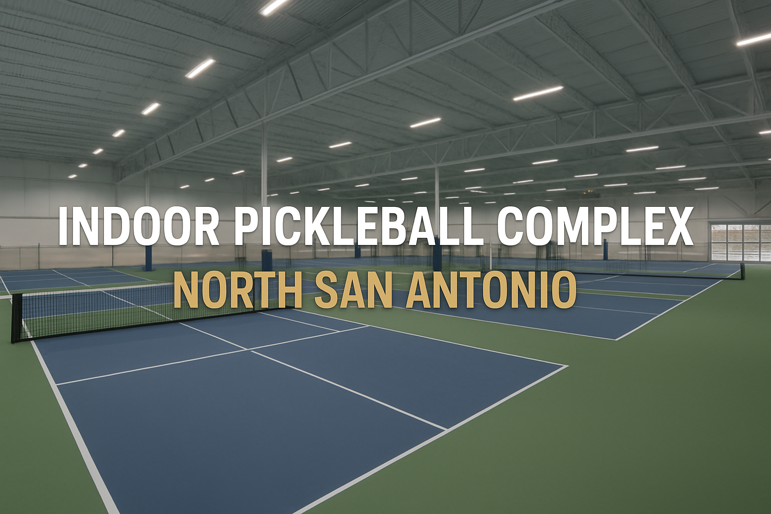 New 34,000 Square Foot Indoor Pickleball Complex Coming to North San Antonio