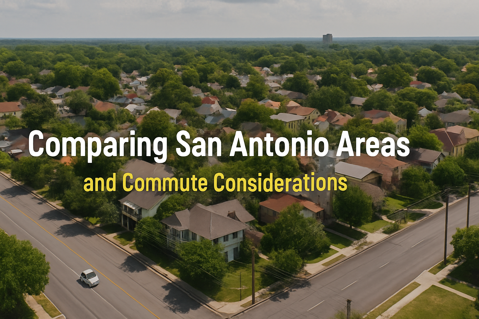 Comparing San Antonio Areas and Commute Considerations