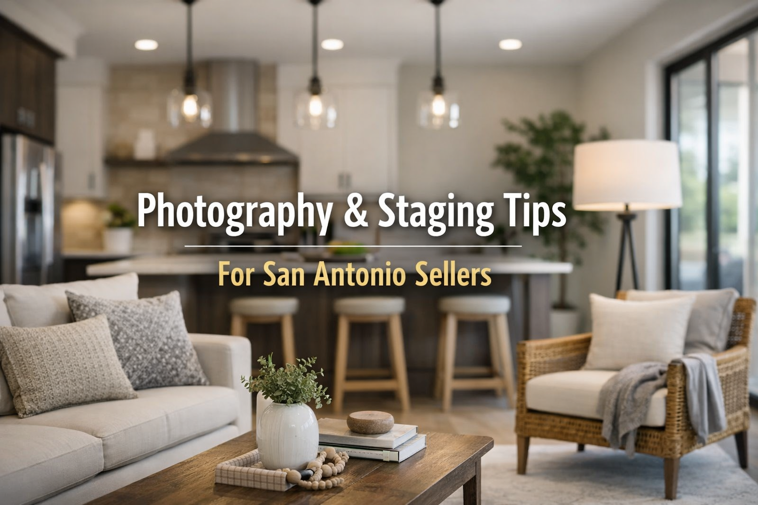 Photography and Staging Tips for San Antonio Home Sellers
