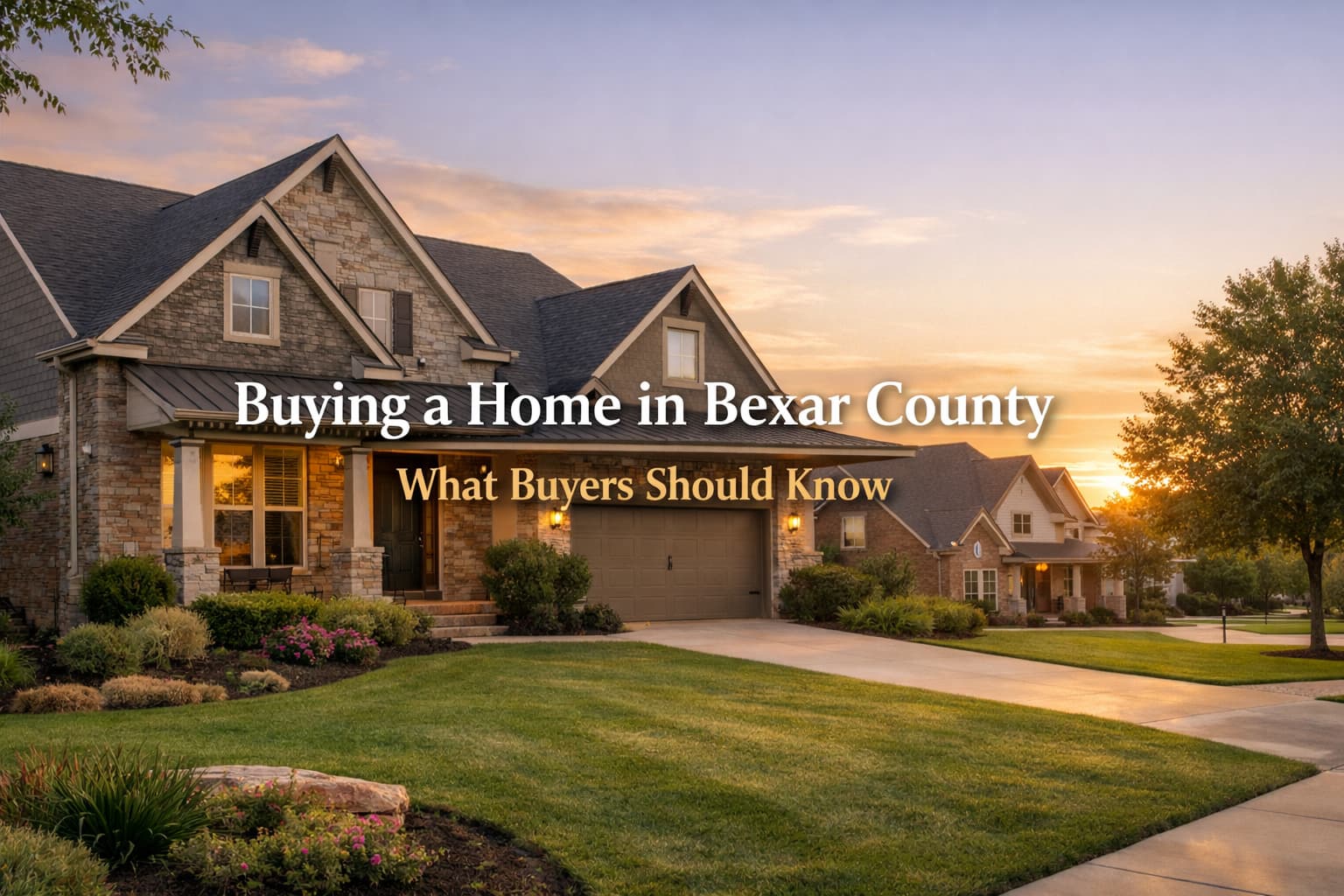 Buying a Home in Bexar County TX | What Buyers Should Know