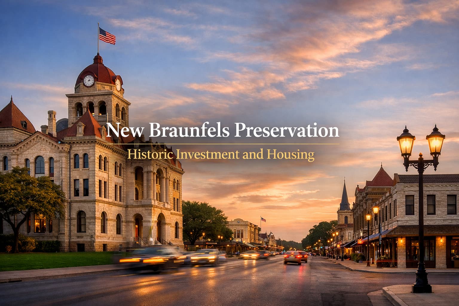 Historic Preservation Investment Signals New Braunfels Community Values