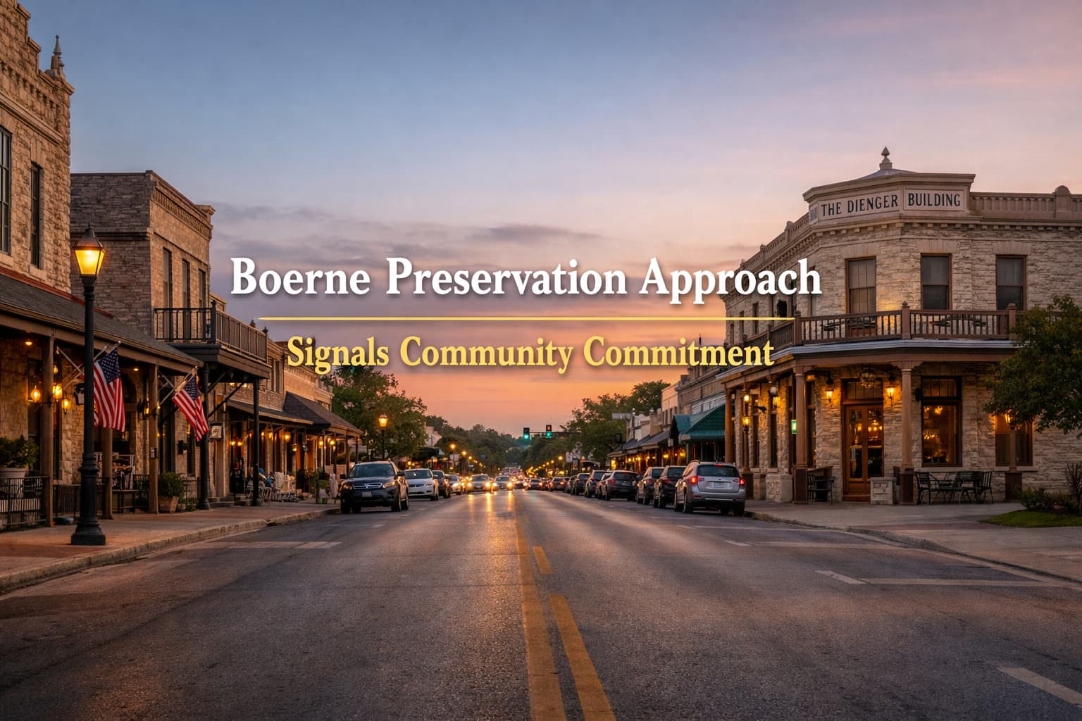 Boerne's Preservation Approach Signals Community Character Commitment