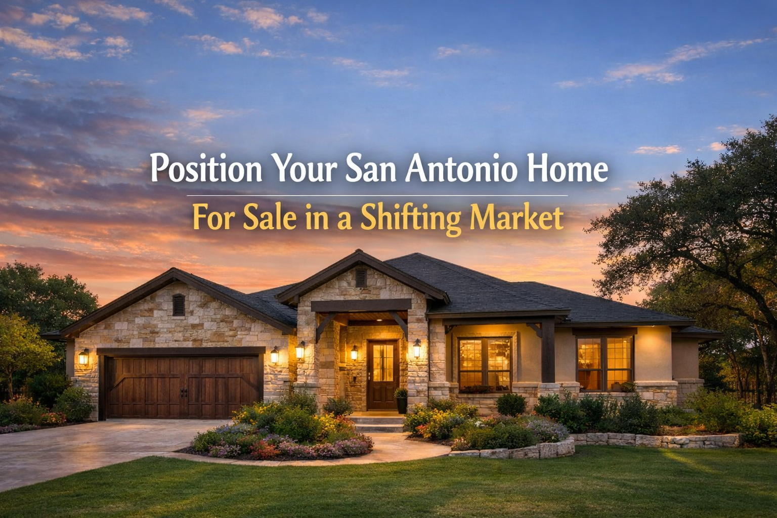 How to Position Your San Antonio Home for Sale in a Shifting Market