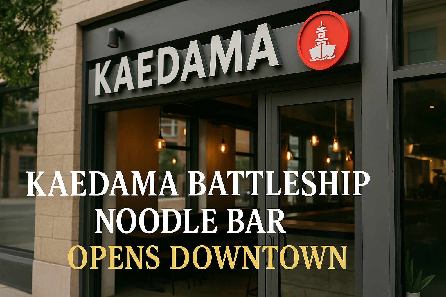 Kaedama Battleship Noodle Bar Opens in Downtown San Antonio