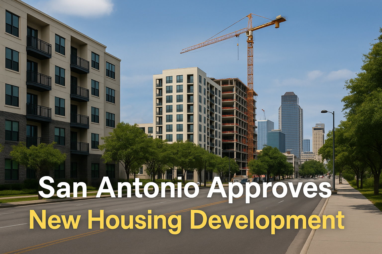 San Antonio Approves $112.5M in New Housing Development