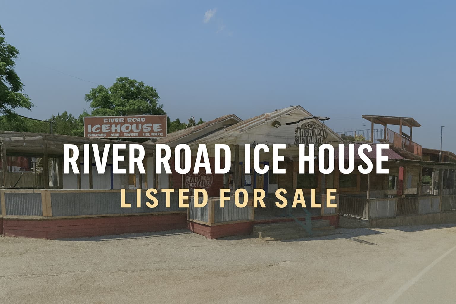 River Road Ice House Listed for Sale in New Braunfels