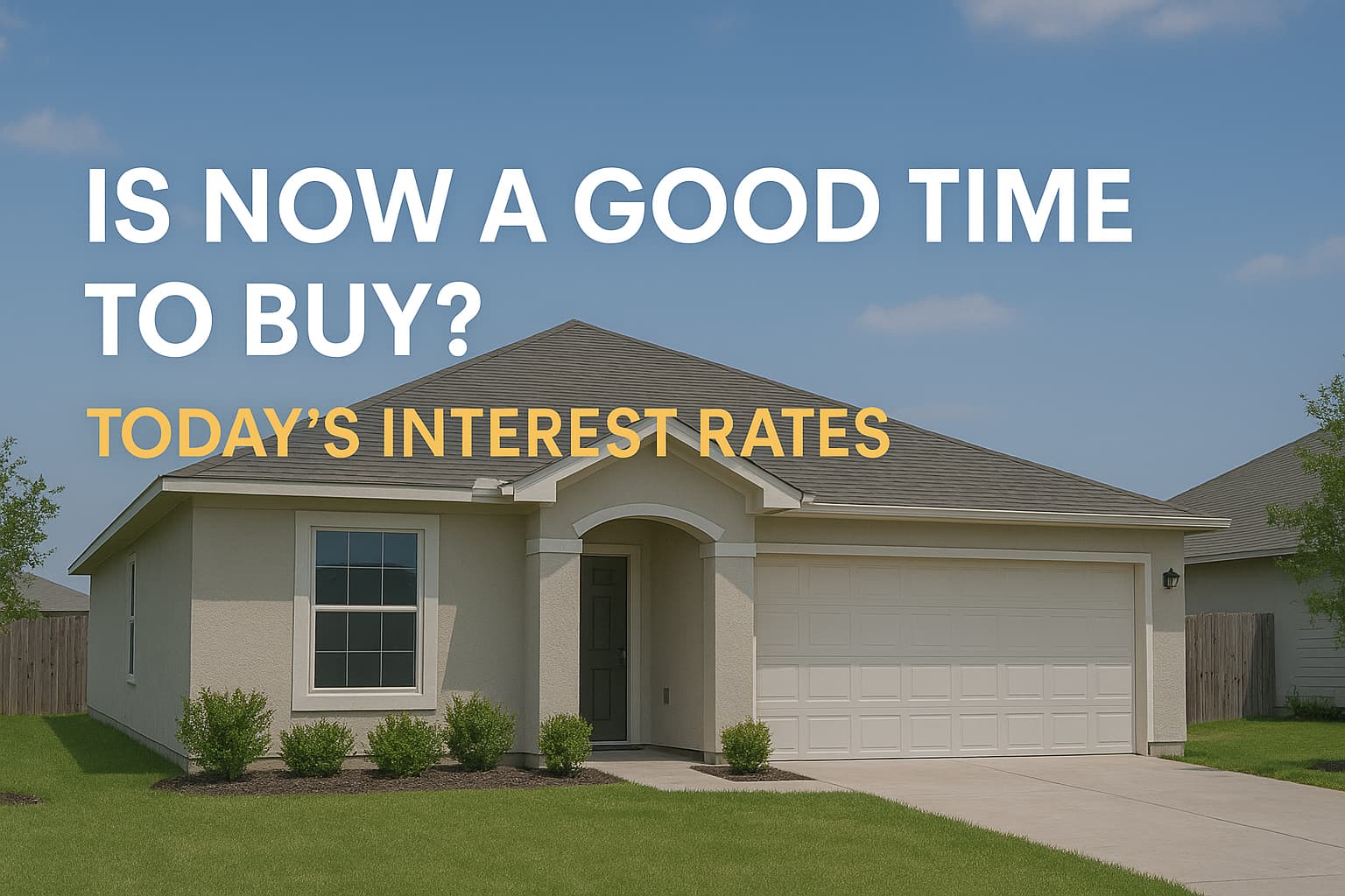 Is Now a Good Time to Buy a Home in San Antonio with Current Interest Rates?