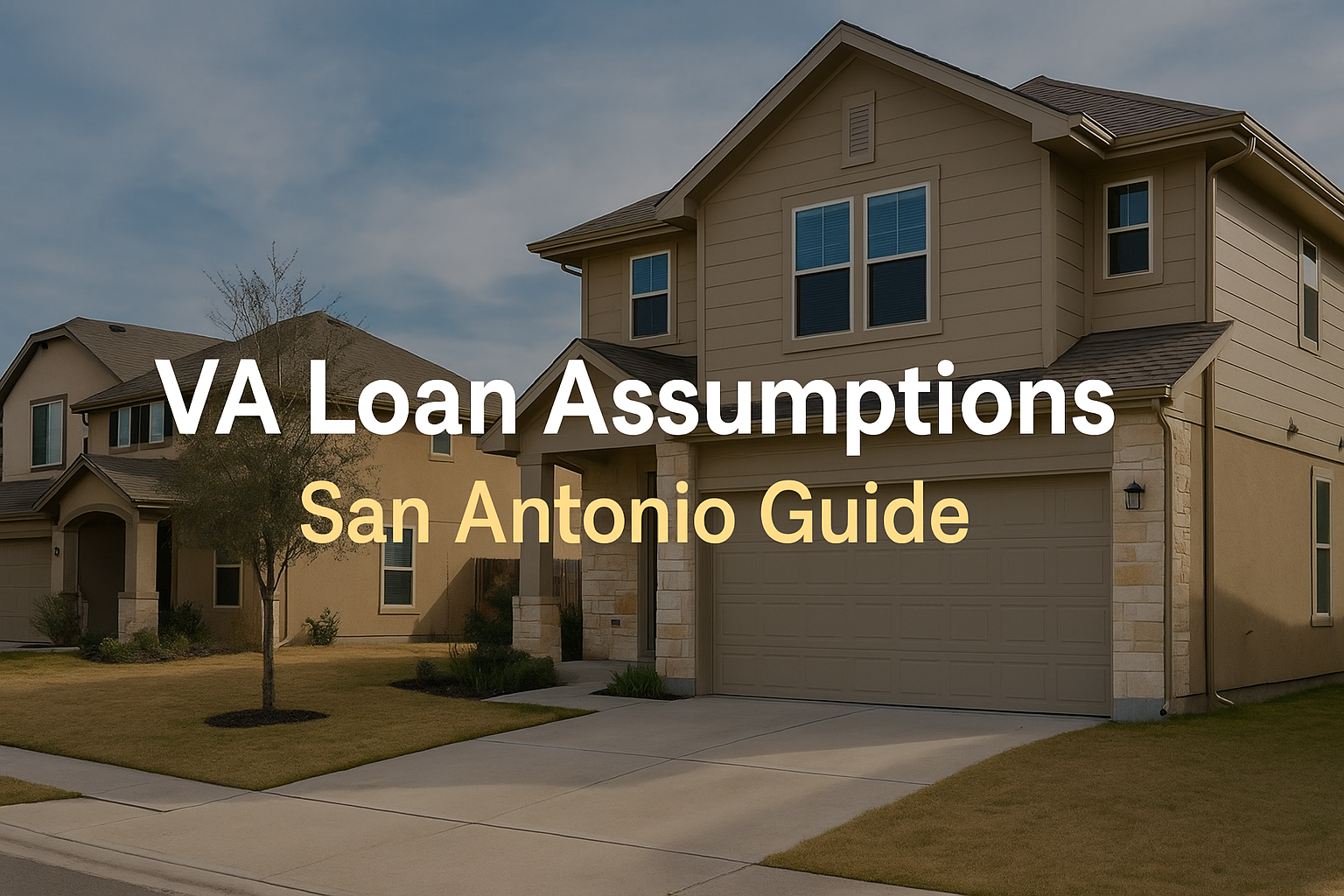 VA Loan Assumptions in San Antonio: A Guide for Buyers and Sellers