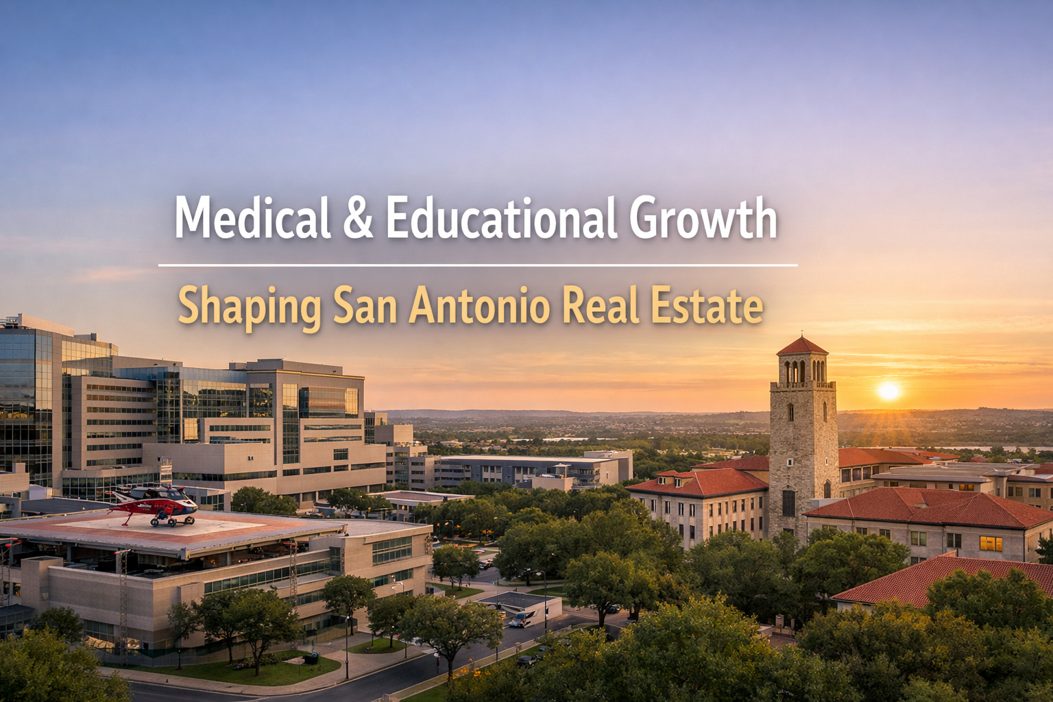 How Medical and Educational Growth Shapes San Antonio Real Estate Opportunities
