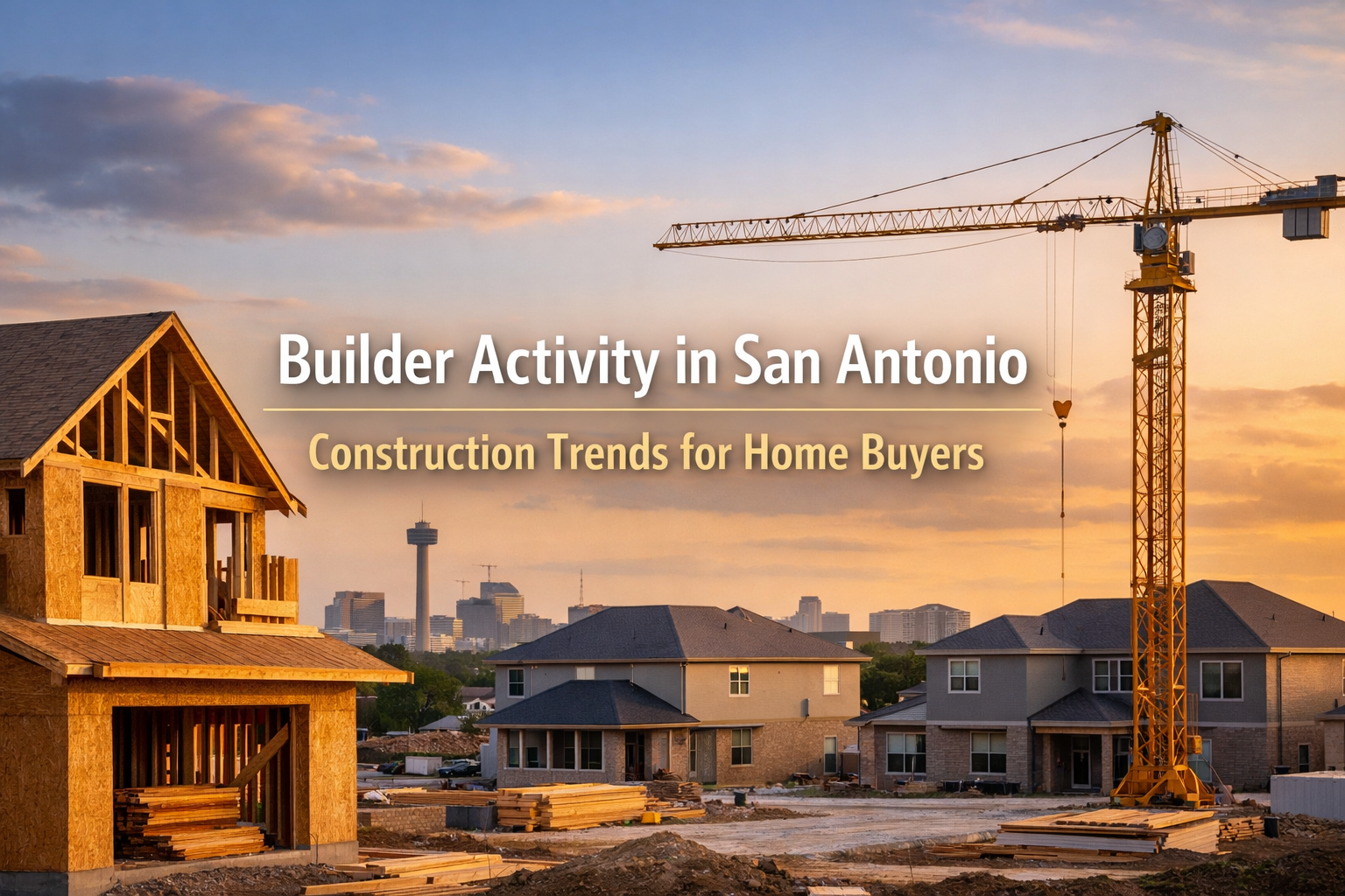 Understanding Builder Activity in San Antonio: What Current Construction Trends Mean for Home Buyers