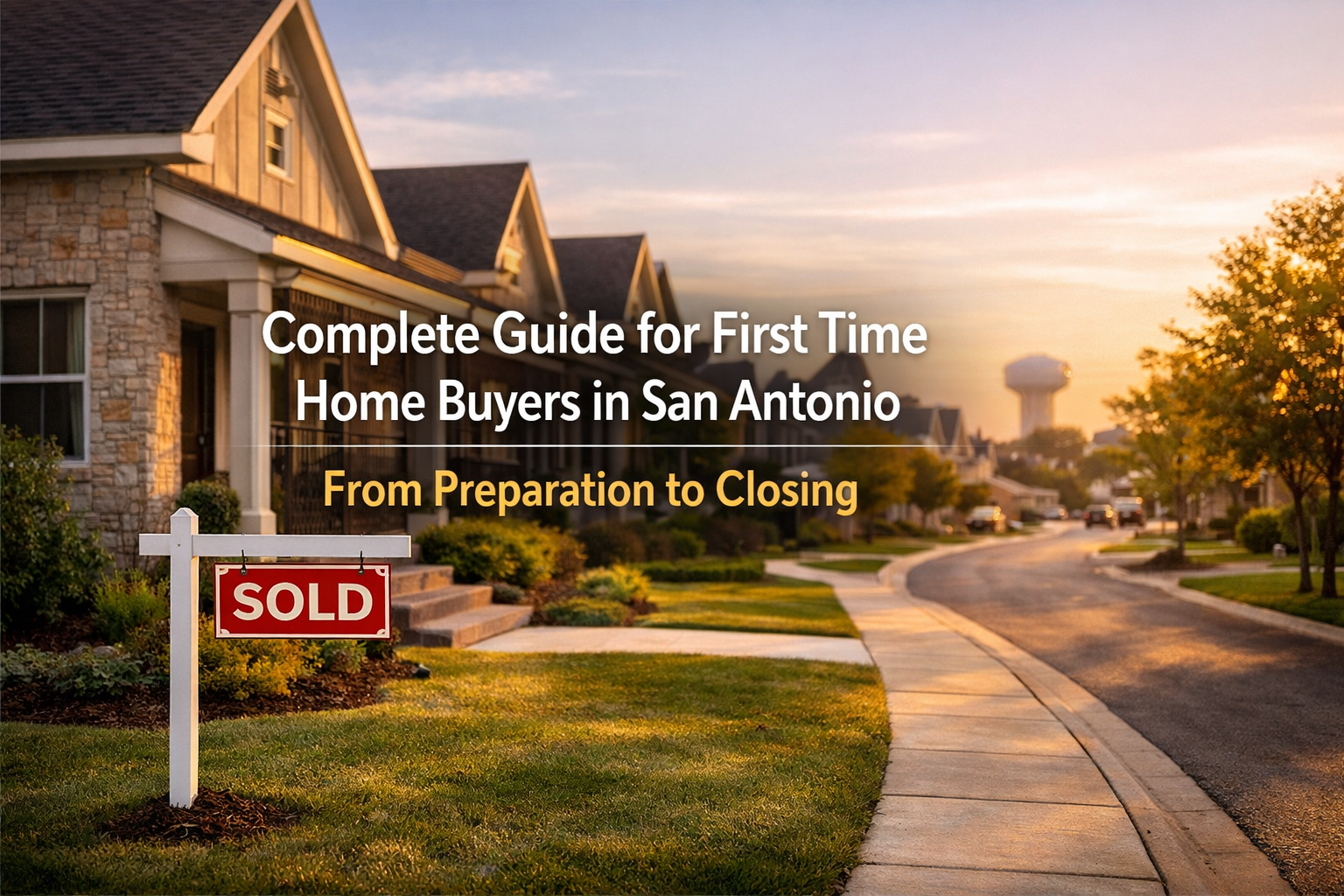 Complete Guide for First Time Home Buyers in San Antonio: From Preparation to Closing