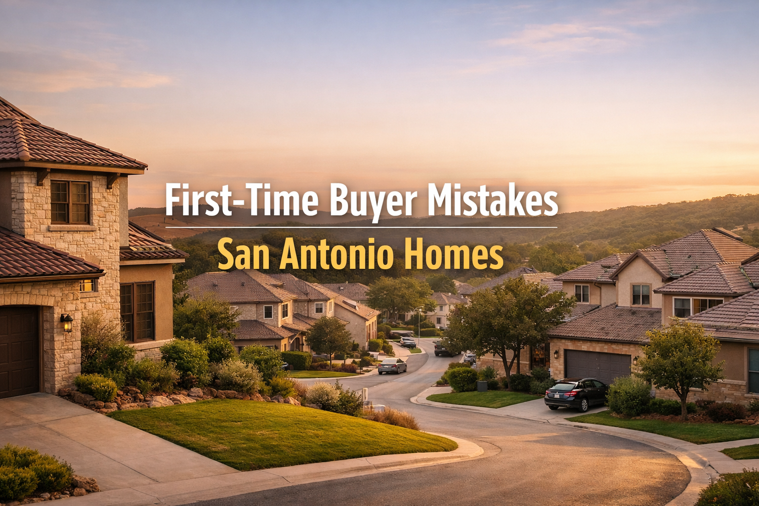 Common Mistakes First-Time Home Buyers Make in San Antonio (and How to Avoid Them)