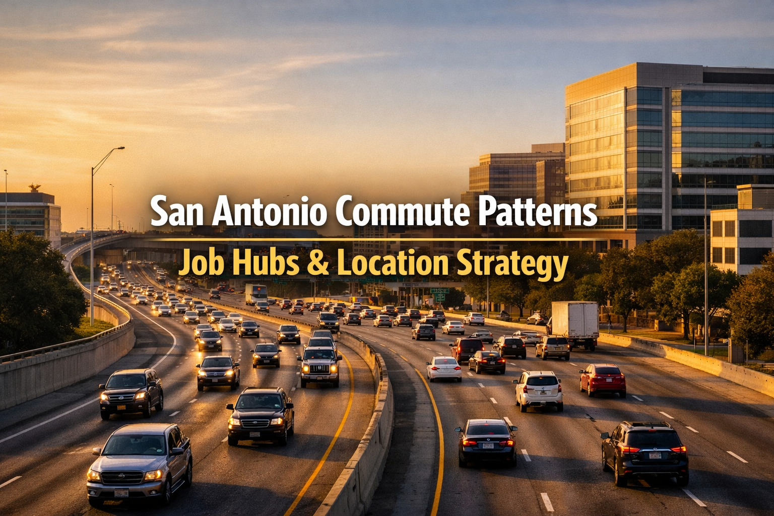 San Antonio Commute Patterns and Job Hubs: Strategic Guide to Choosing the Right Location