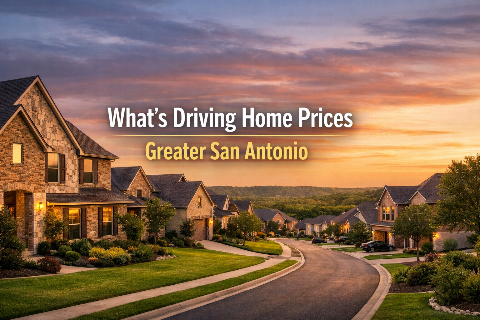 What's Driving Home Prices in Greater San Antonio?