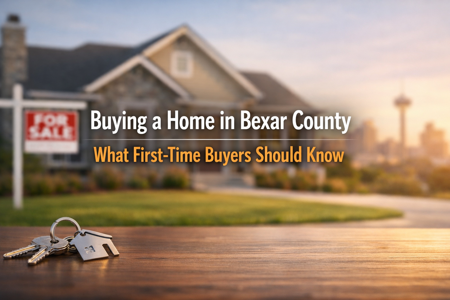 What First-Time Buyers Need to Understand Before Purchasing a Home in Bexar County Today