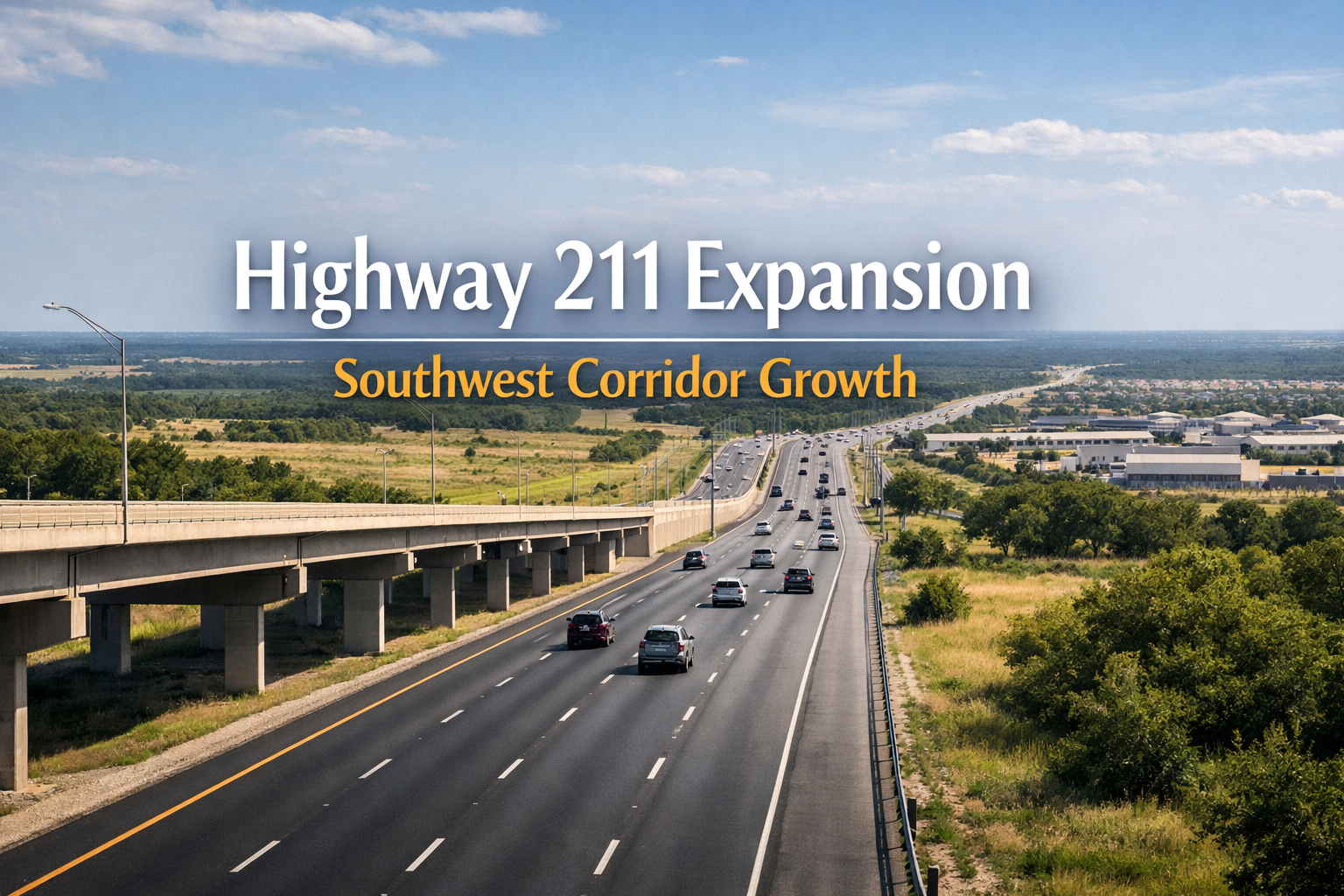 Highway 211 Expansion: How This Southwest Corridor Shapes San Antonio Real Estate Growth