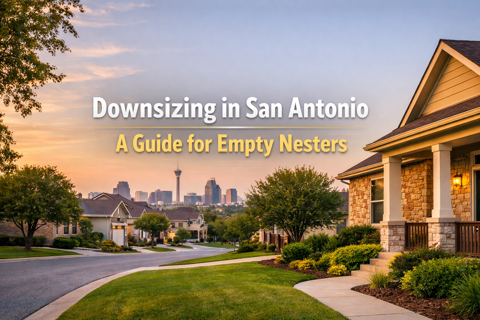 Downsizing in San Antonio: A Guide for Empty Nesters and Homeowners Ready for Less Space