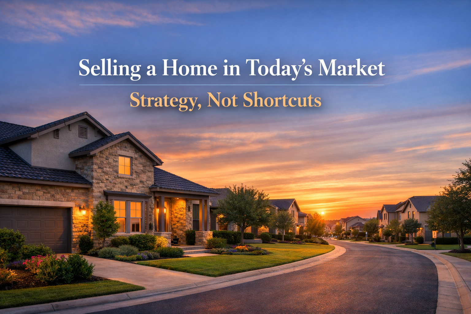 Selling a Home in Today's San Antonio Market Requires Strategy, Not Shortcuts