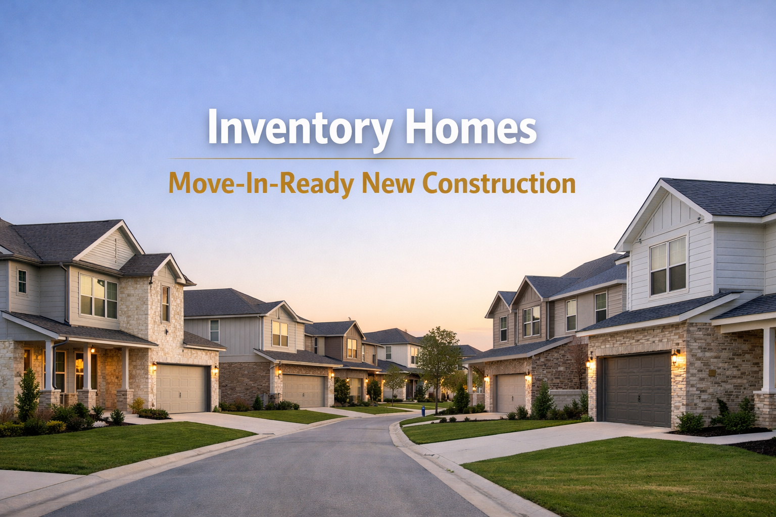 Inventory Homes: Understanding Move-In-Ready New Construction in San Antonio