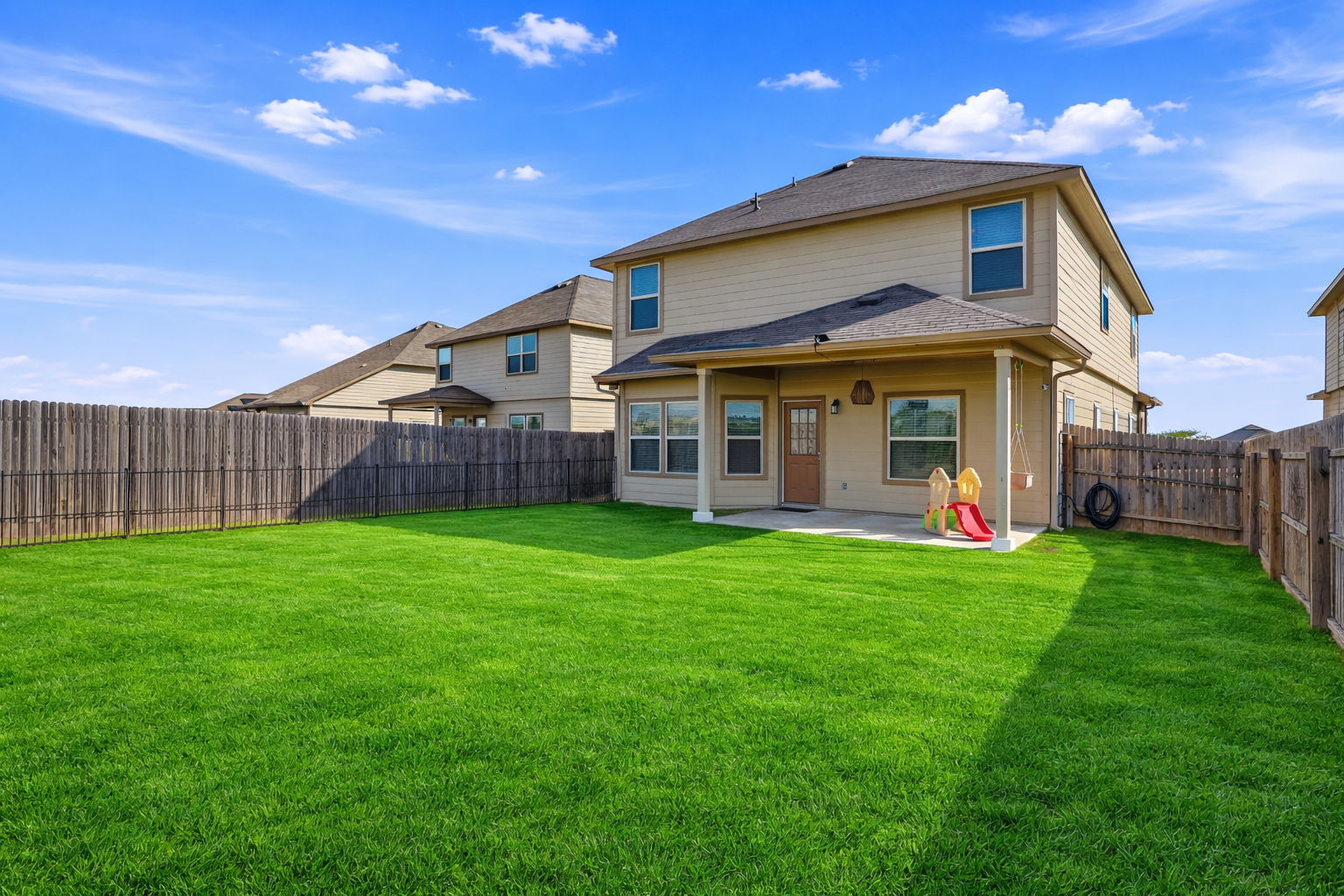 Five-Bedroom Hunters Ranch Home with Primary on Main, No Rear Neighbors, and Community Pool Near Lackland AFB
