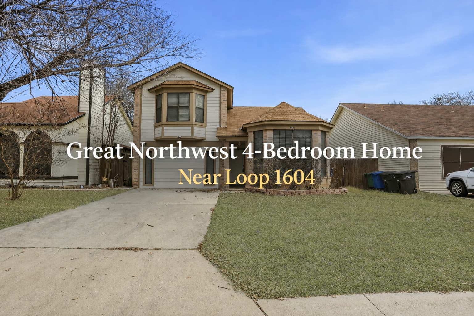 Great Northwest 4-Bedroom Home with Sunroom, Converted Garage, and Recent HVAC Updates Near Loop 1604