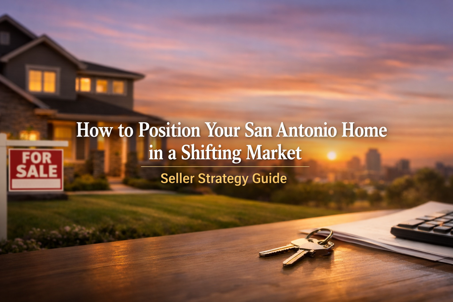 How to Position Your San Antonio Home in a Shifting Market: Seller Strategy Guide