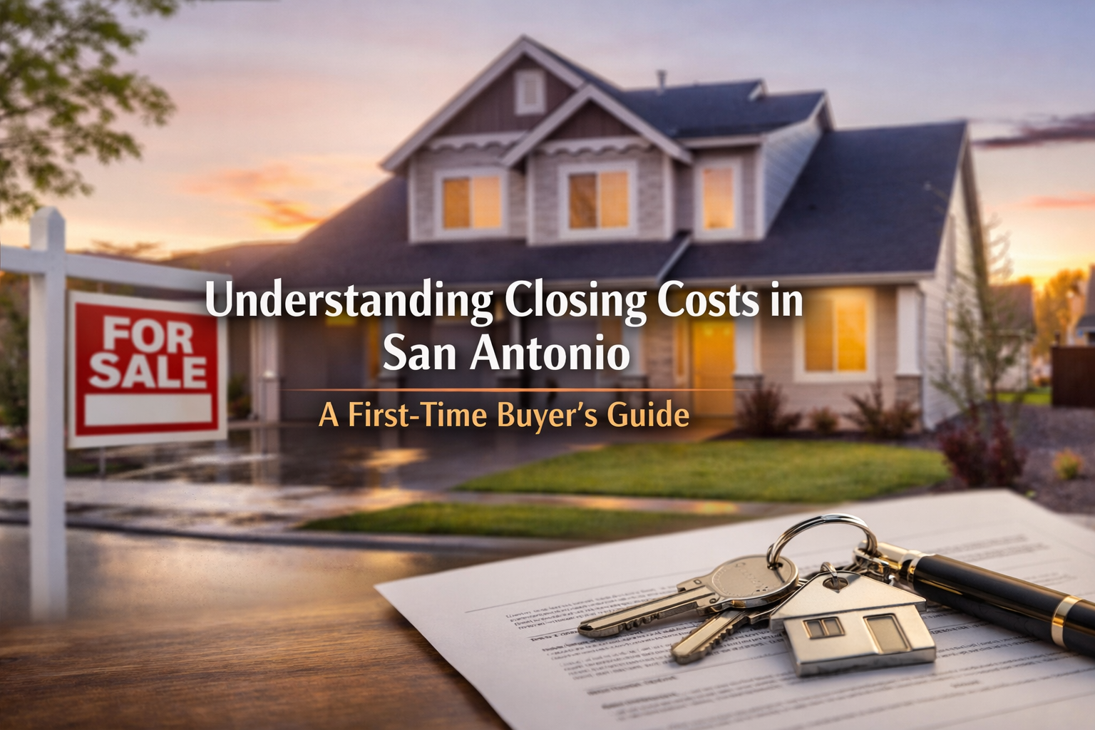 Understanding Closing Costs in San Antonio: A First-Time Buyer's Guide