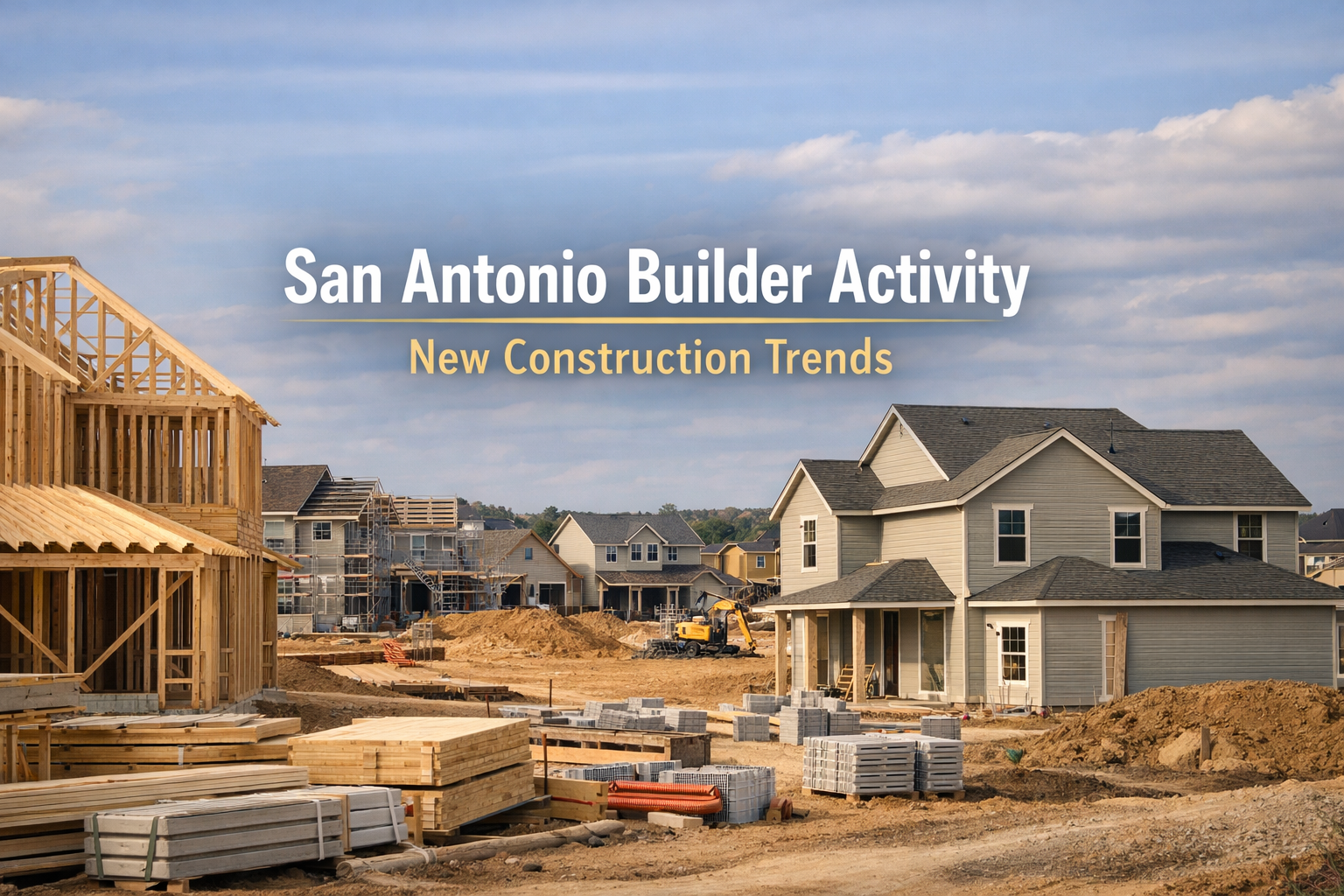 San Antonio Builder Activity: Understanding New Construction Development Trends