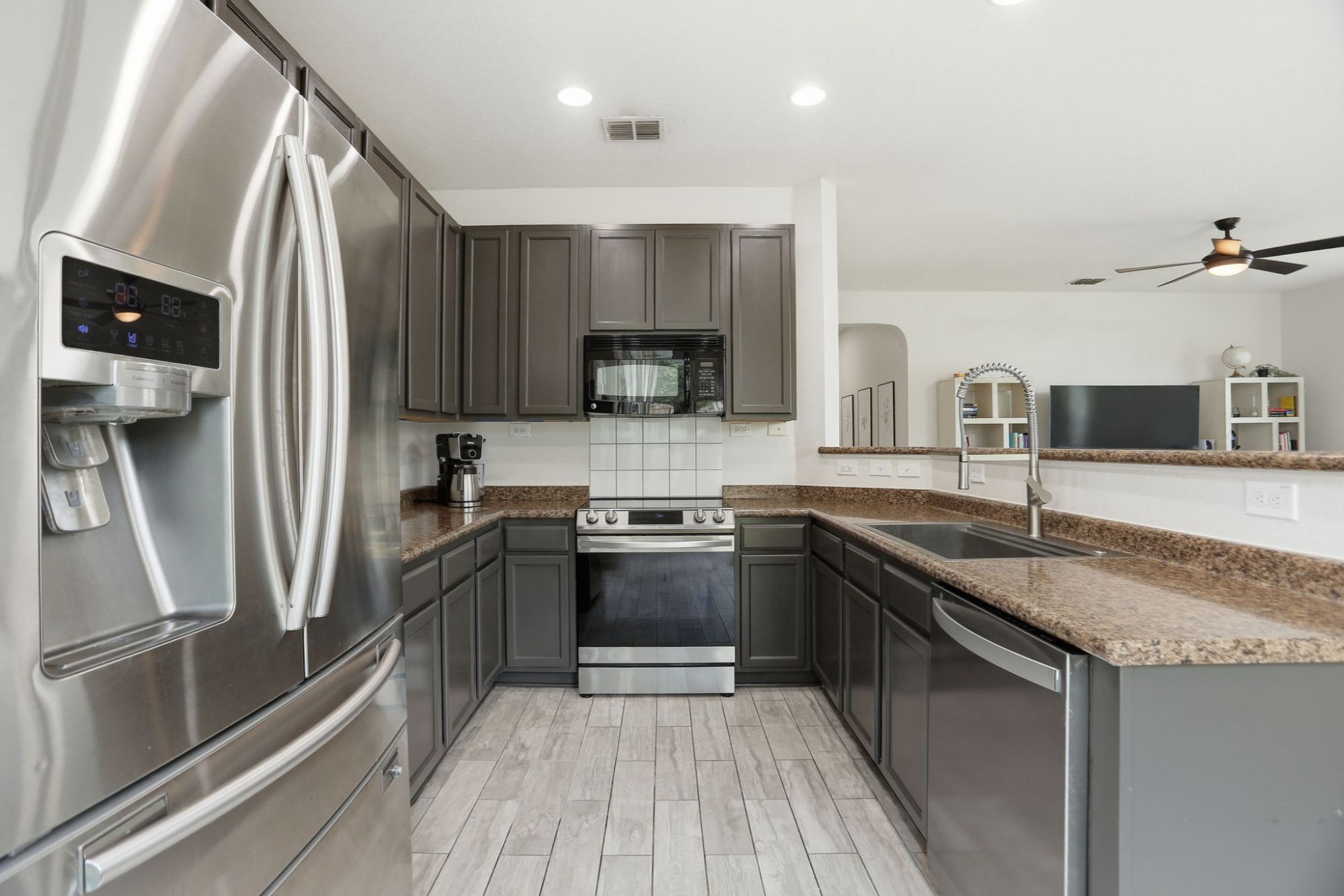 Gated Cobblestone Home with New Roof, New HVAC, and Updated Kitchen Near Lackland AFB in Northwest San Antonio