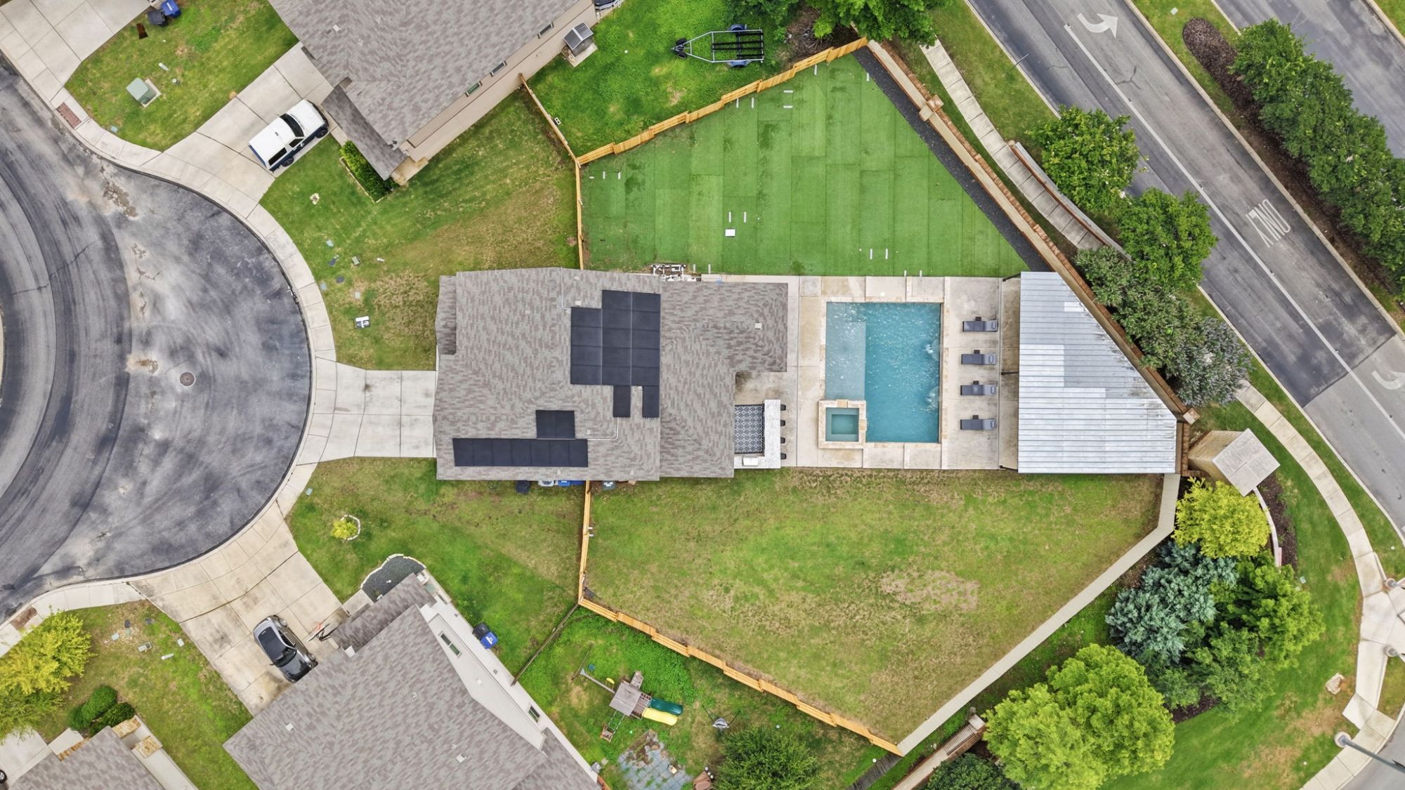 Four-Bedroom Home with Heated Pool, 40x40 Pergola, and Outdoor Kitchen in Talise De Culebra Near La Cantera