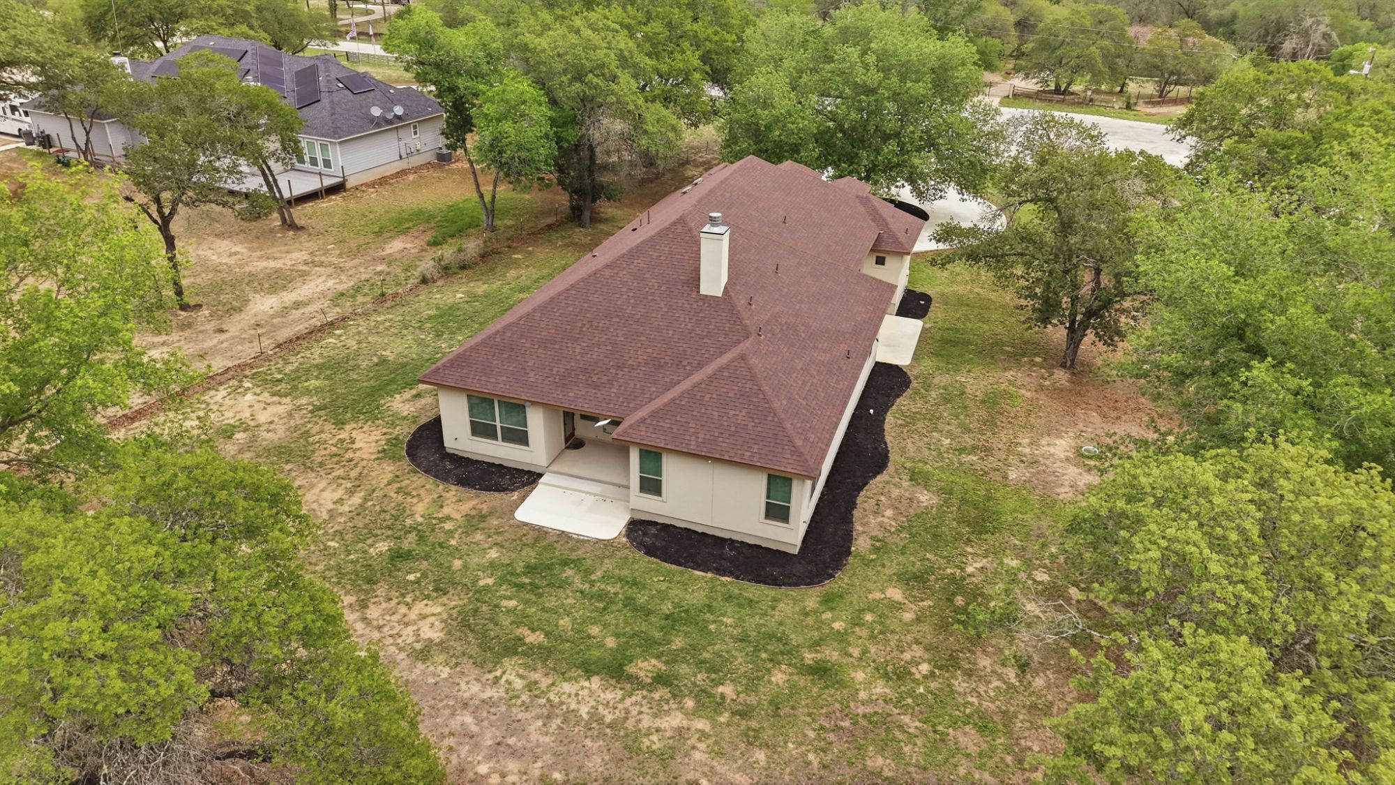 2022 Custom Home on 1.83 Acres with Attached Guest Suite and High Ceilings in Natalia Near JBSA Lackland