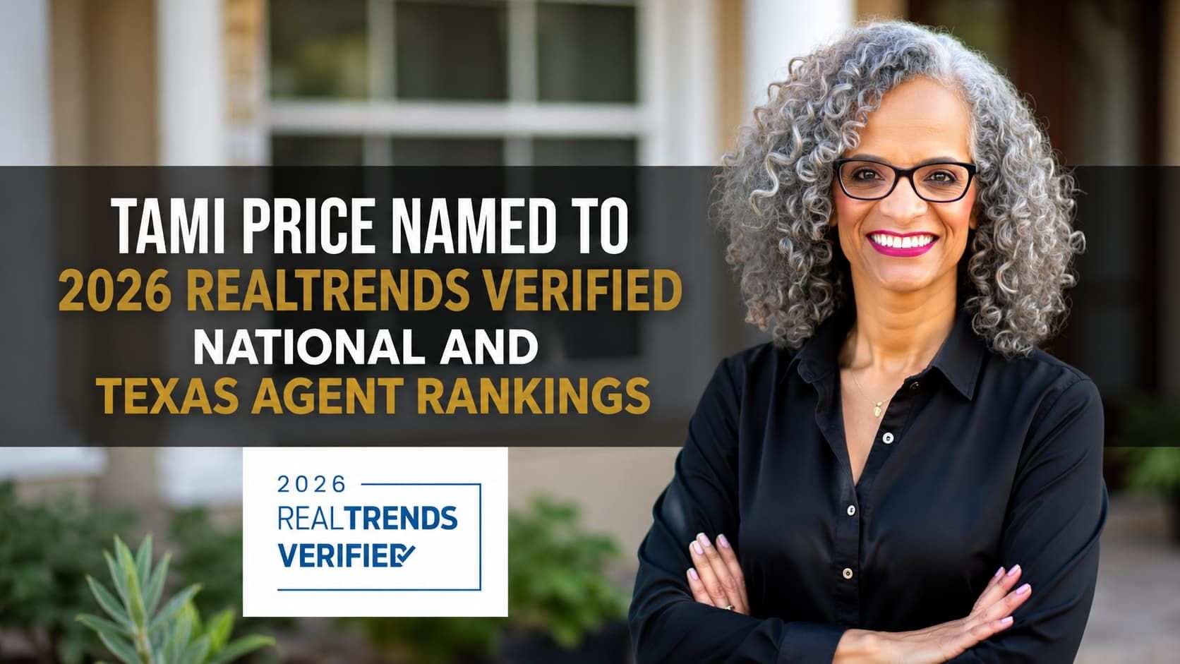 Tami Price Named to 2026 RealTrends Verified National and Texas Agent Rankings