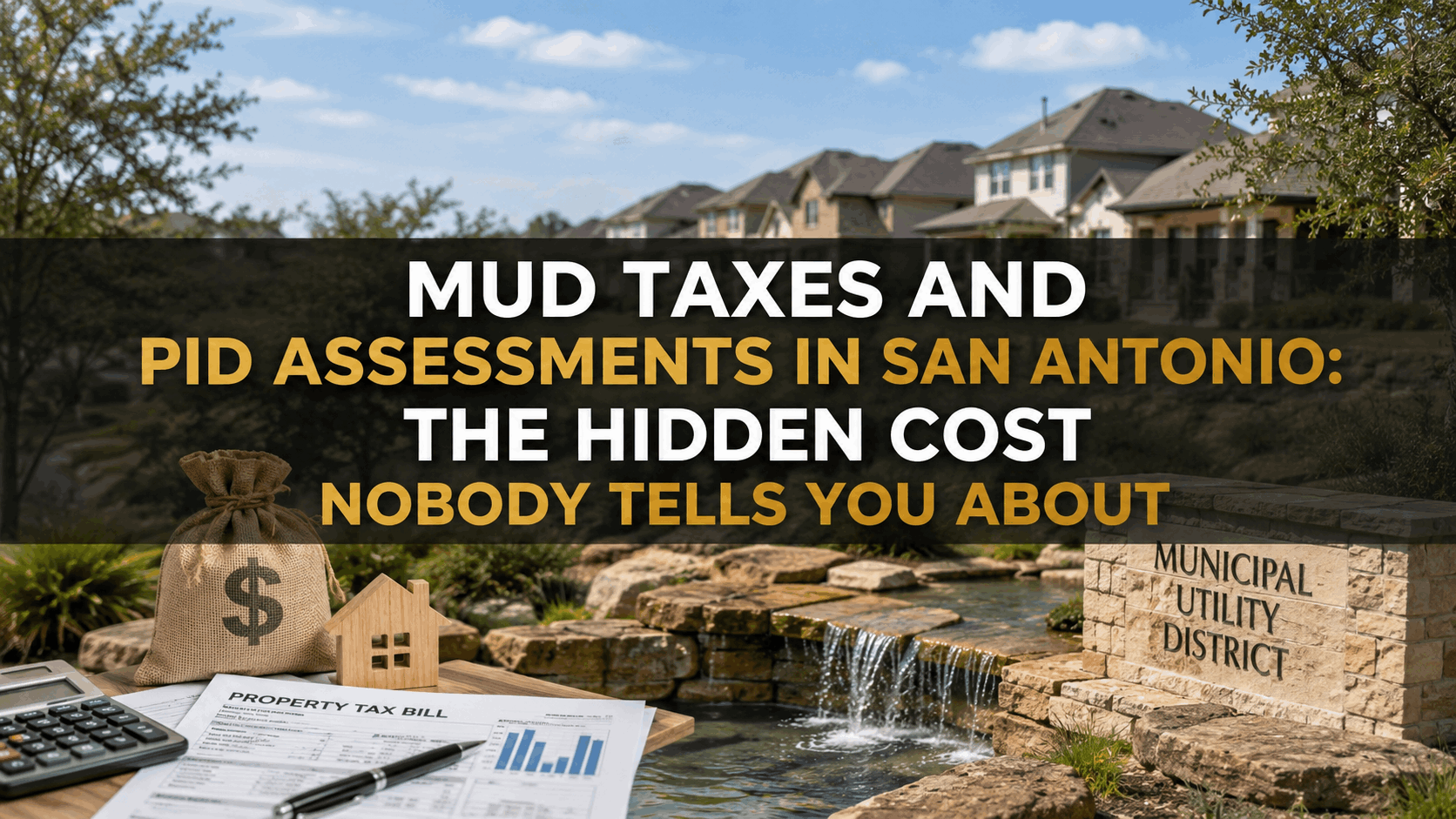 MUD Taxes and PID Assessments in San Antonio: The Hidden Cost Nobody Tells You About