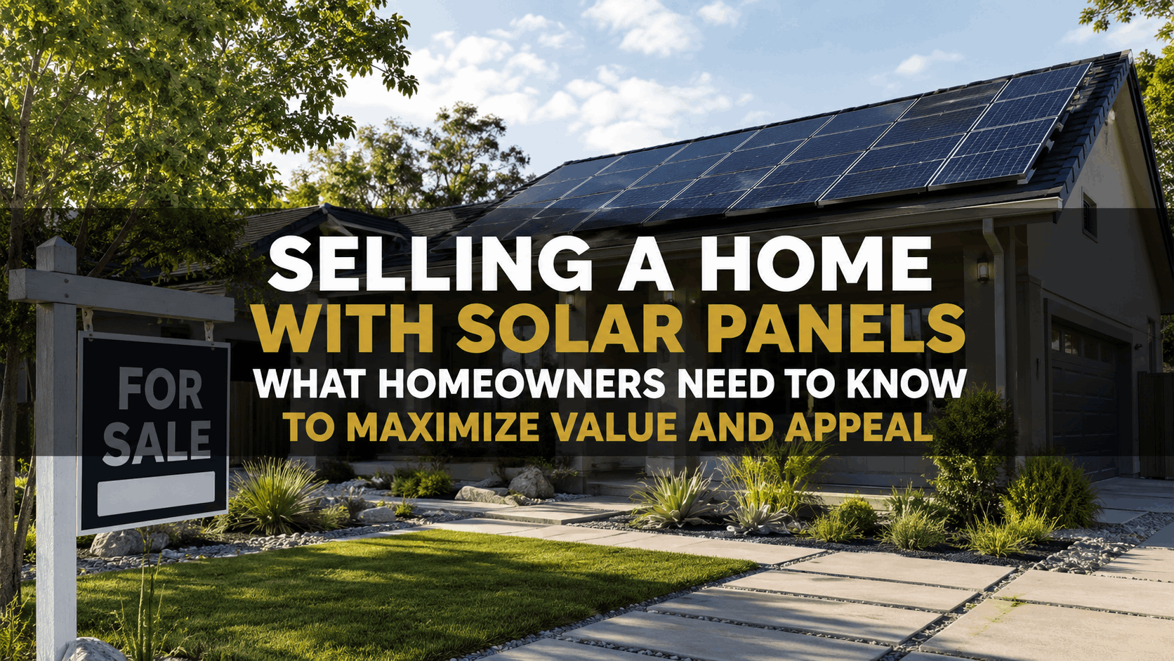 Selling a Home with Solar Panels