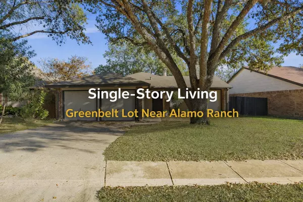 Single-Story Living on a Greenbelt Lot Near Alamo Ranch: 6432 Forest Village, San Antonio, TX 78250