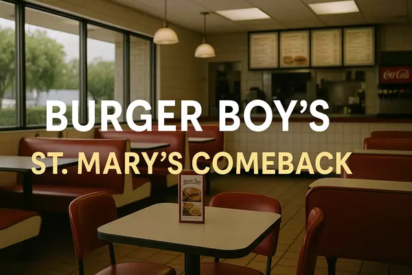 Burger Boy St. Mary's Reopening in 2026 After Rebuild