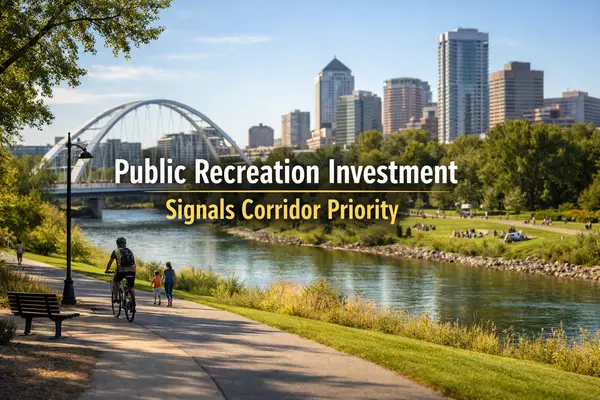 Public Recreation Investment Signals Municipal Corridor Priority Patterns