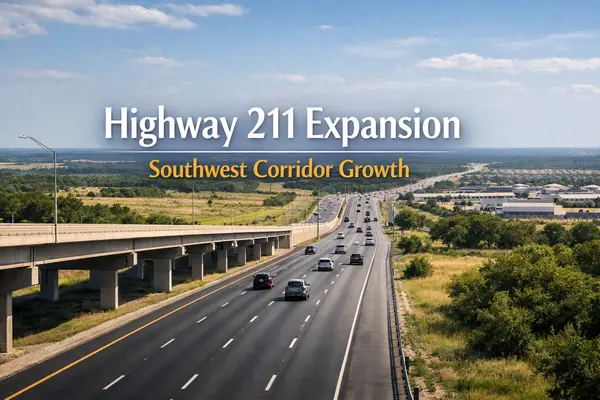 Highway 211 Expansion: How This Southwest Corridor Shapes San Antonio Real Estate Growth,Tami Price