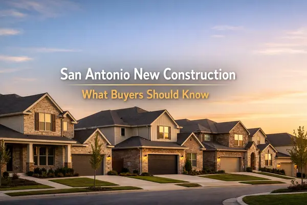 What San Antonio Buyers Should Know Before Purchasing New Construction,Tami Price