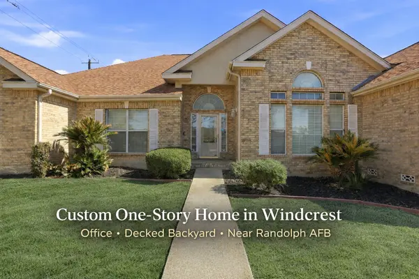 Custom One-Story Home in Windcrest with Office, Decked Backyard, and Proximity to Randolph AFB and Fort Sam Houston,Tami Price